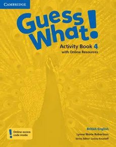 Guess What! 4 Activity Book with Online Resources - Outlet - Robertson Lynne Marie