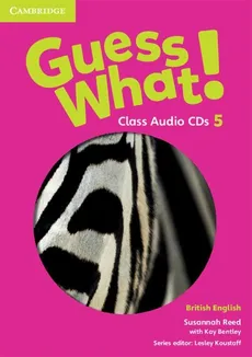 Guess What! 5 Class Audio 3CD - Outlet - Kay Bentley, Susannah Reed