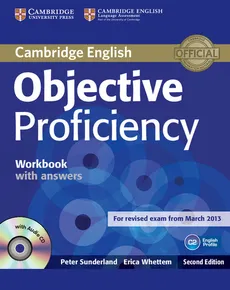 Objective Proficiency Workbook with answers with CD - Peter Sunderland, Erica Whetten