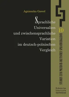 Sprachliche Universalien und zwischensprachliche Variation im deutsch-polnischen Vergleich - Outlet - Agnieszka Gaweł