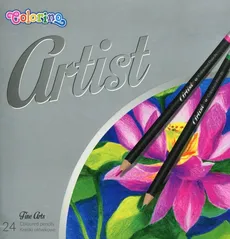 Kredki ołówkowe okrągłe COLORINO ARTIST 24 kolory
