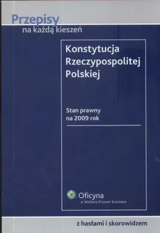 Konstytucja Rzeczpospolitej Polskiej - Outlet