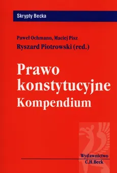 Prawo konstytucyjne Kompendium - Outlet