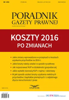 Koszty 2016 po zmianach - Outlet