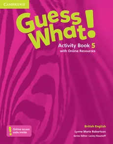 Guess What! 5 Activity Book with Online Resources - Outlet - Robertson Lynne Marie