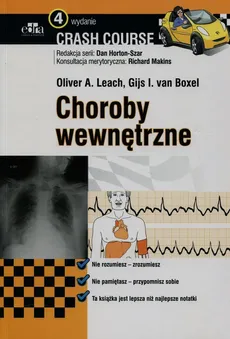 Crash Course Choroby wewnętrzne - Outlet - Boxel van Gijs I., Leach Oliver A.
