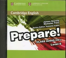 Cambridge English Prepare! 6 Class Audio 2CD