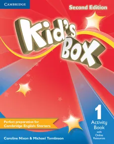 Kid's Box Second Edition 1 Activity Book with Online Resources - Caroline Nixon, Michael Tomlinson