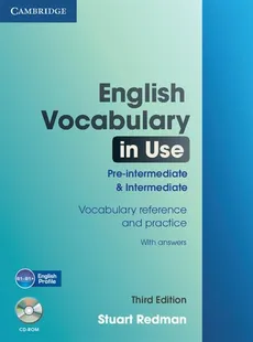 English Vocabulary in Use + CD  Preintermediate and intermediate - Stuart Redman