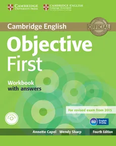 Objective First Workbook with Answers + CD - Outlet - Annette Capel, Wendy Sharp