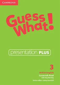 Guess What! 3 Presentation Plus DVD - Outlet - Kay Bentley, Susannah Reed