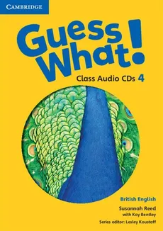 Guess What! 4 Class Audio 2CD - Outlet - Kay Bentley, Susannah Reed