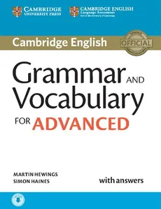 Grammar and Vocabulary for Advanced with answers - Simon Haines, Amrtin Hewings