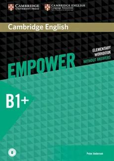 Cambridge English Empower Intermediate Workbook - Outlet - Peter Anderson