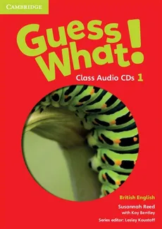 Guess What! 1 Class Audio 3CD British English - Outlet - Kay Bentley, Susannah Reed