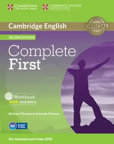 Complete First Workbook with answers + CD - Amanda Thomas, Barbara Thomas