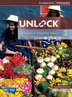 Unlock 3 Listening and Speaking Skills Student's Book with online workbook - Outlet - Sabina Ostrowska