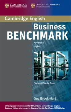Business Benchmark Advanced Personal Study Book - Outlet - Brook-Hart Guy