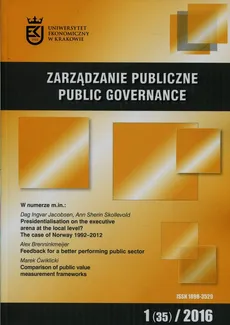 Zarządzanie Publiczne 2016/1