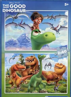 Puzzle Dobry Dinozaur 2x60
