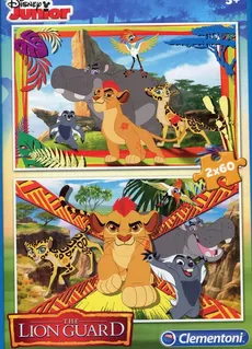 Puzzle Disney Junior Lwia Straż 2x60
