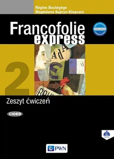 Francofolie express 2 Zeszyt ćwiczeń - Outlet - Regine Boutegege, Magdalena Supryn-Klepcarz