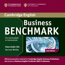 Business Benchmark Pre-intermediate to Intermediate Class Audio CD - Norman Whitby