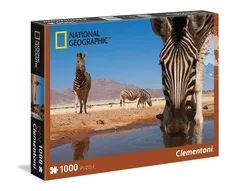 Puzzle National Geographic A Zebra drinks 1000 - Outlet