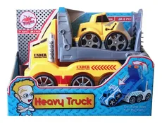 Samochodziki Heavy truck laweta ze spychaczem