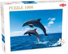Puzzle Two Dolphins Jumping 1000