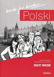 Polski krok po kroku Zeszyt ćwiczeń z płytą CD Poziom 1 - Outlet - Iwona Stempek, Małgor Grudzień