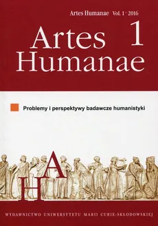 Artes Humanae 1/2016