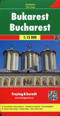 Bukareszt plan miasta 1:15 000 - Outlet