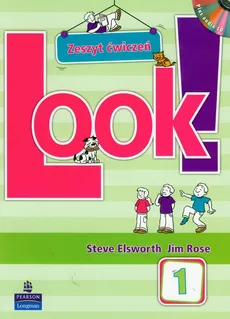 Look 1 zeszyt ćwiczeń z płytą CD - Outlet - Steve Elsworth, Rose Jim