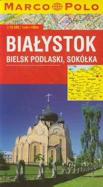 Białystok plan miasta 1:16 500. Outlet - uszkodzone opakowanie - Outlet