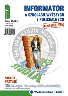 Informator o szkołach wyższych i policealnych 2008/2009 - Outlet