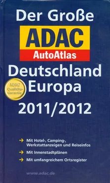 ADAC Der GroBe Autoatlas Deutschland Europa 2011/2012. Outlet - uszkodzona okładka - Outlet