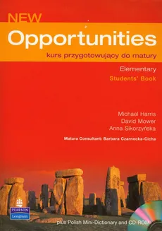 Opportunities New Elementary Students Book z płytą CD - Outlet - Anna Sikorzyńska, David Mower, Michael Harris