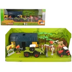 Farma z traktorem