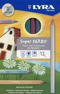 Lyra Kredki Super Ferby 12 sztuk