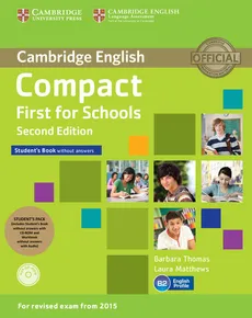 Compact First for Schools Student's Pack - Outlet - Laura Matthews, Barbara Thomas