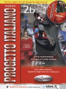 Nuovo progetto italiano 2B Libro dello studente + CD + DVD - Sandro Magnelli, Telis Marin