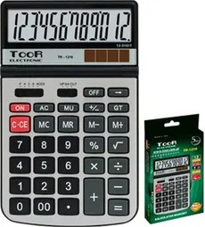 Kalkulator biurowy TOOR TR-1216 12-pozycyjny - Outlet