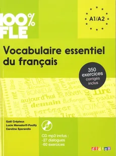 100% FLE Vocabulaire essentiel du français A1-A2+CD - Outlet - Andia Luis Alberto, Odile Rimbert