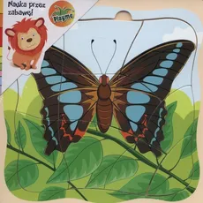 Puzzle drewniane Motyl