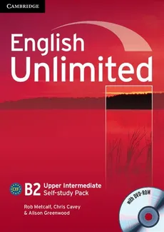 English Unlimited Upper Intermediate Self-study pack Workbook + DVD - Alison Greenwood, Chris Cavey, Rob Metcalf