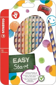 Kredki Stabilo Easycolors 12 kolorów + temperówka