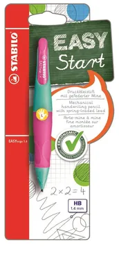 Ołówek Stabilo Easyergo 1,4 Start  dla leworęcznych turkusowo-różowy