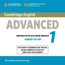 Cambridge English Advanced 1 CD