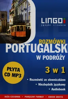Portugalski w podróży Rozmówki 3 w 1 + CD - Outlet - Alicja Dutkowska